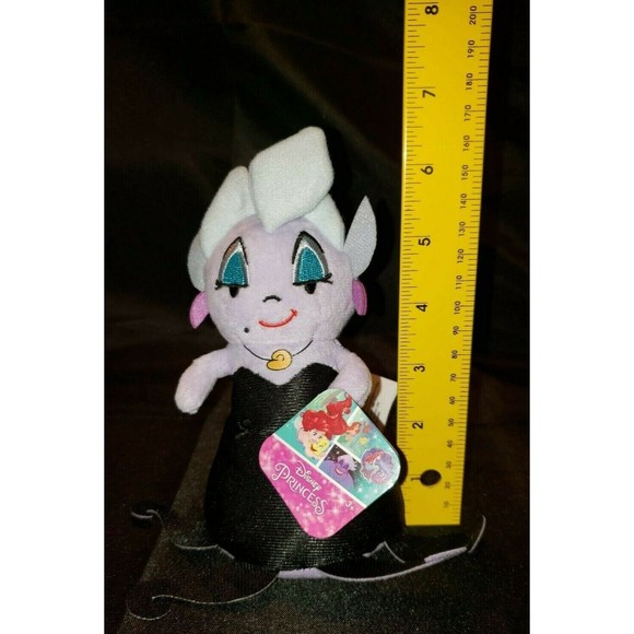URSULA Plush Stuffed Animal The Little Mermaid Soft Doll Disney Toy Villian 6 in - Picture 3 of 10